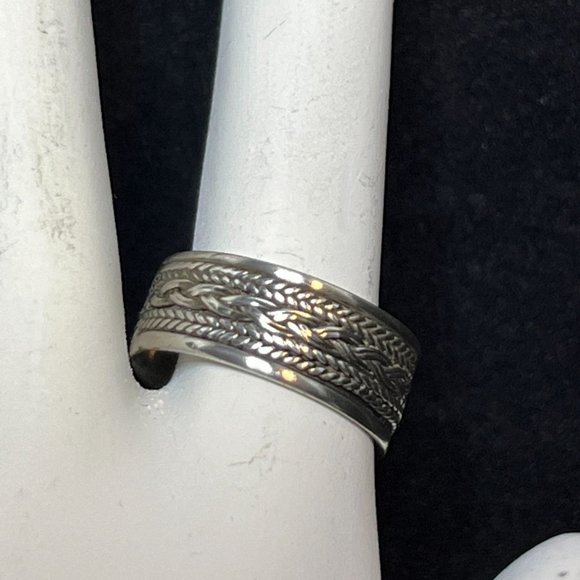 Vintage Marsala Company Sterling Silver Band Ring Size 7.25 (R264) - Picture 2 of 3